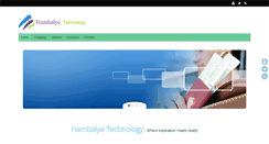 Desktop Screenshot of hambalyo.com