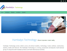 Tablet Screenshot of hambalyo.com